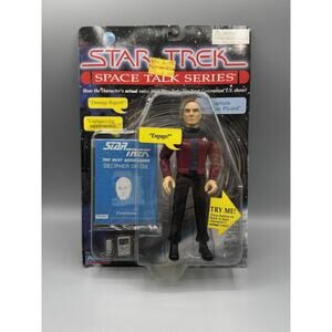 Star Trek Space Talk Series Captain Picard Figure 1995 Playmates Toys